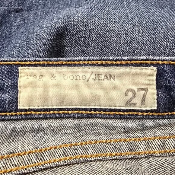 Rag & Bone The Dre Slim Boyfriend Jeans In Golden Sz 27 - Picture 6 of 9